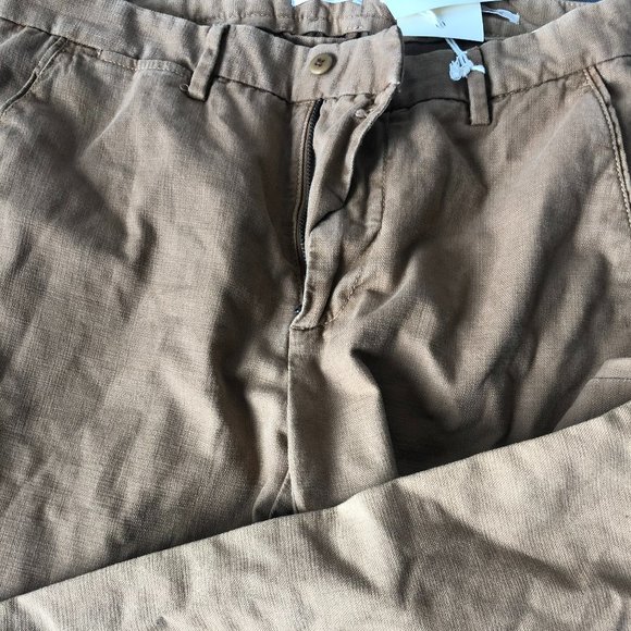 Gant Men's Twill Chinos | Tan/Brown (W32) - Picture 4 of 4